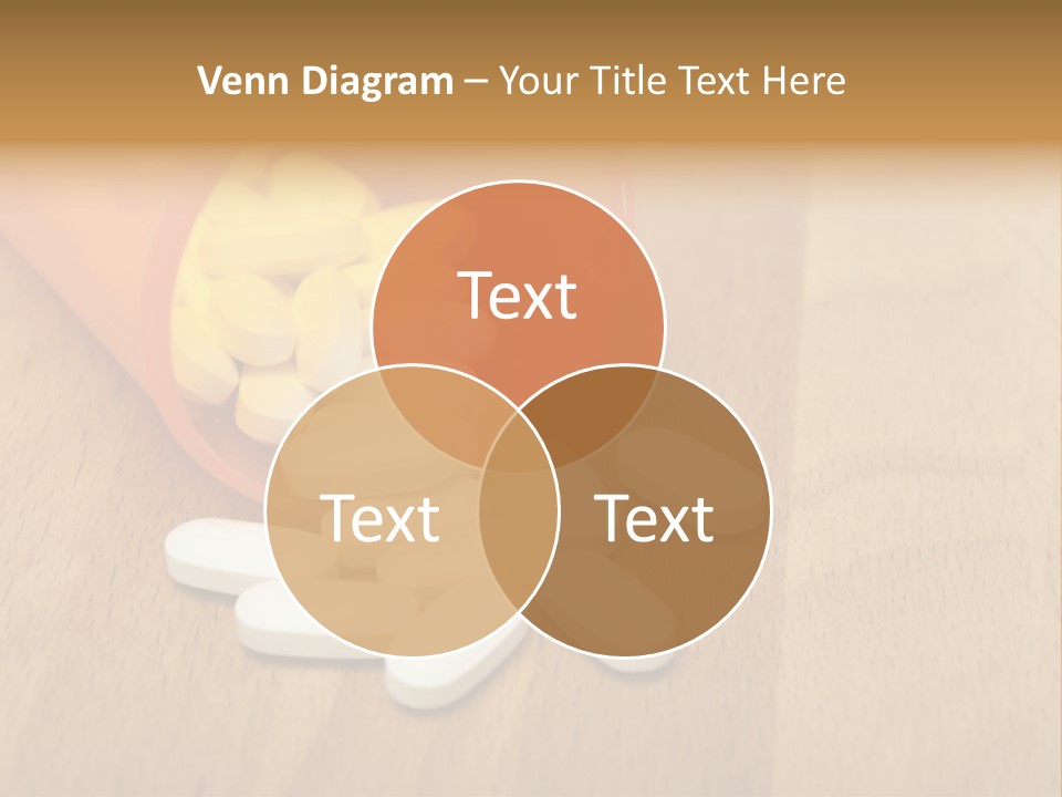 Pharmacy Health Orange PowerPoint Template