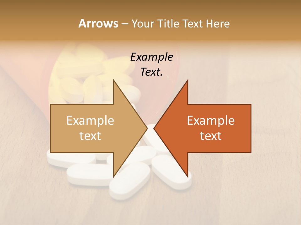 Pharmacy Health Orange PowerPoint Template