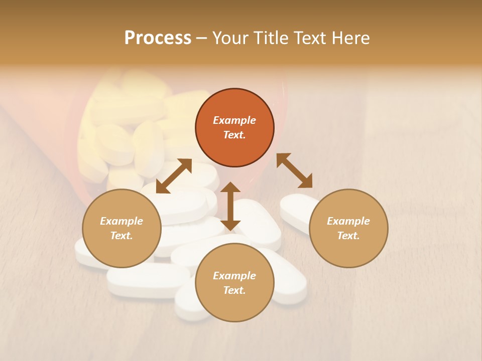 Pharmacy Health Orange PowerPoint Template