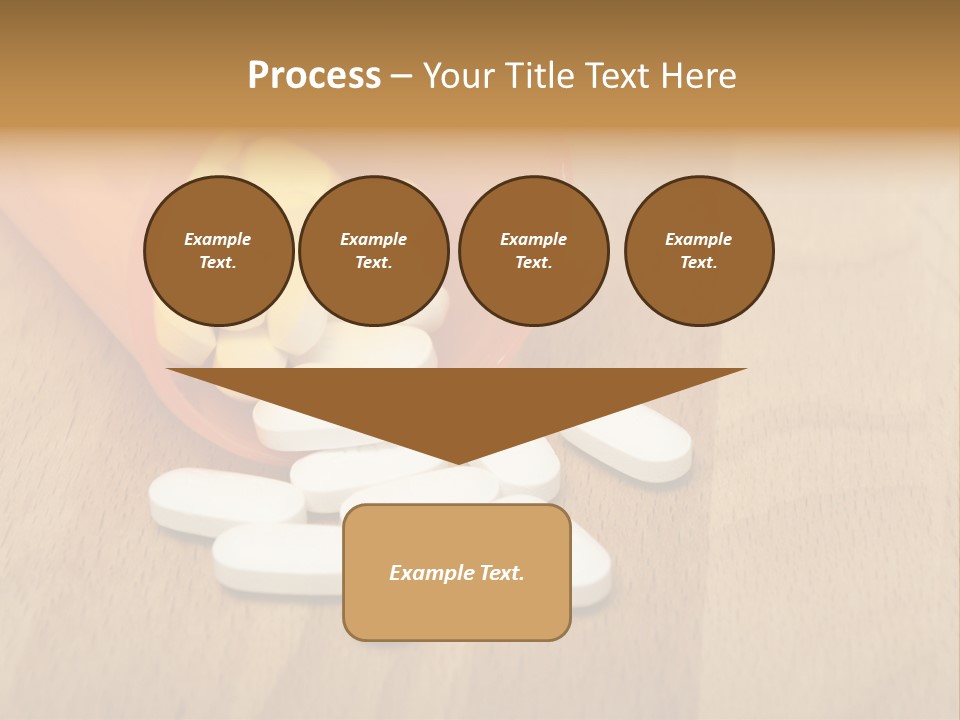 Pharmacy Health Orange PowerPoint Template