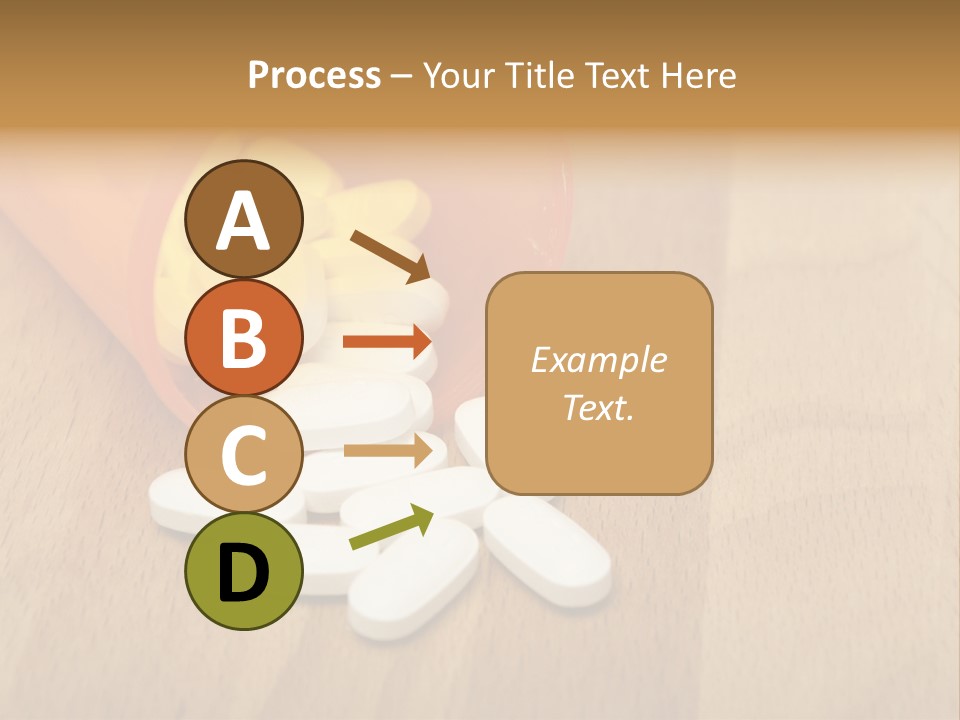 Pharmacy Health Orange PowerPoint Template