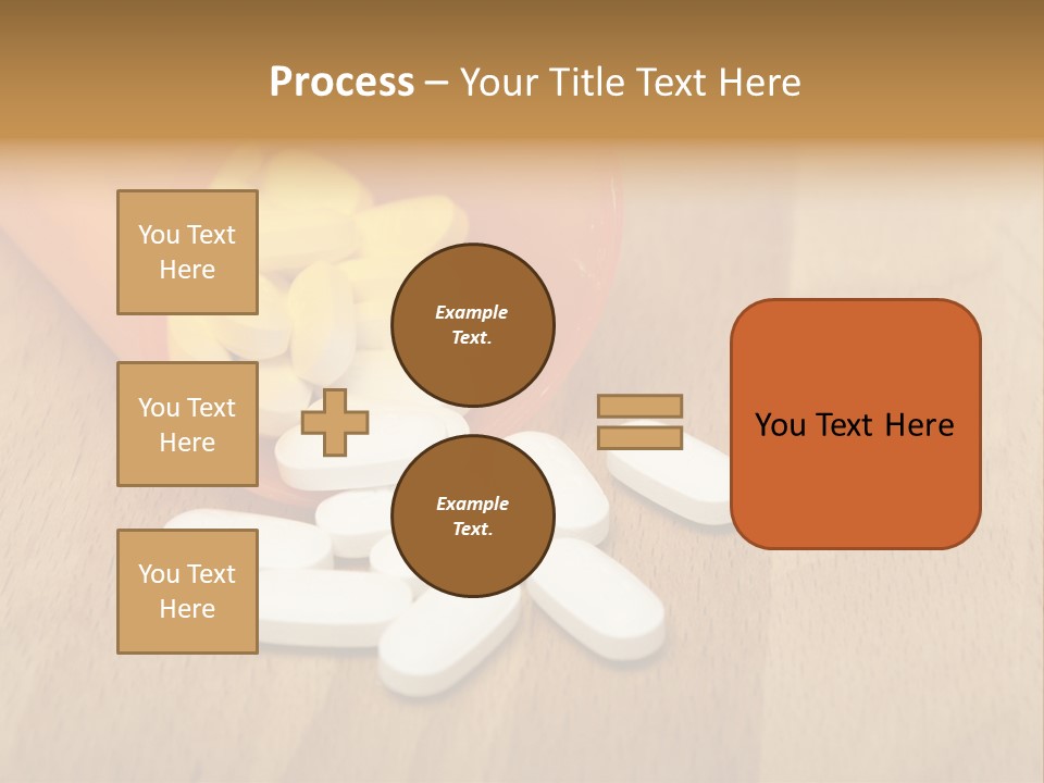 Pharmacy Health Orange PowerPoint Template
