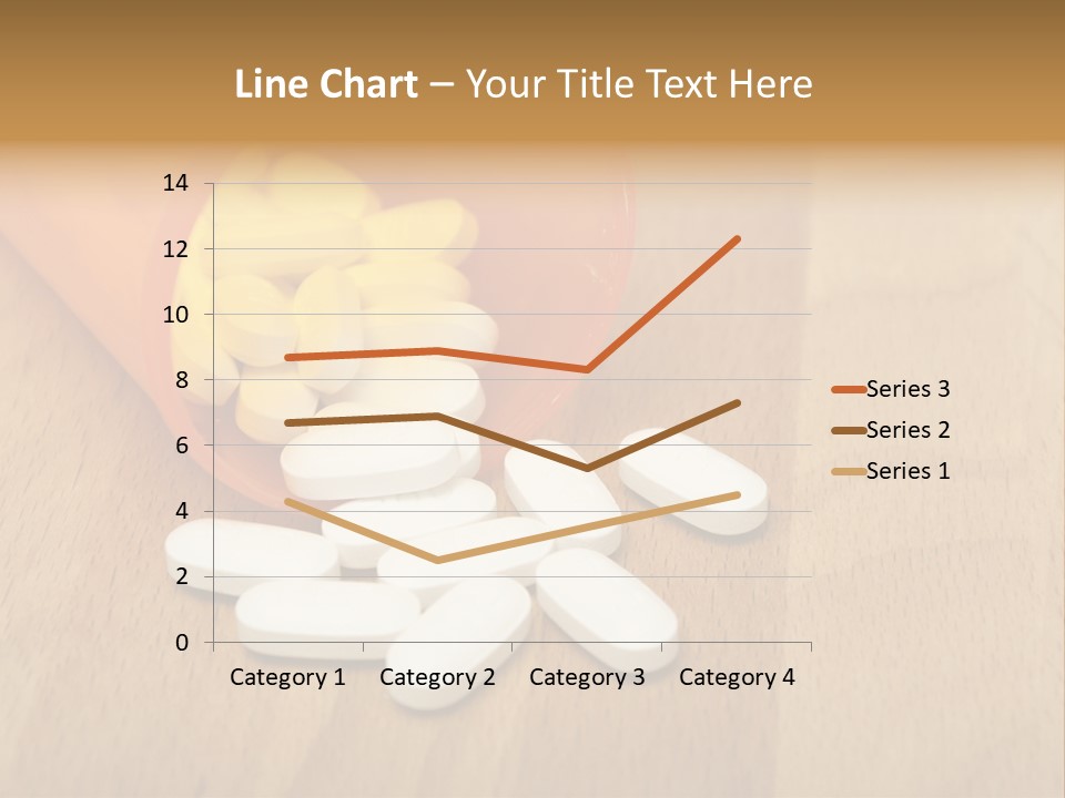 Pharmacy Health Orange PowerPoint Template