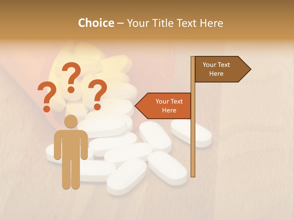 Pharmacy Health Orange PowerPoint Template