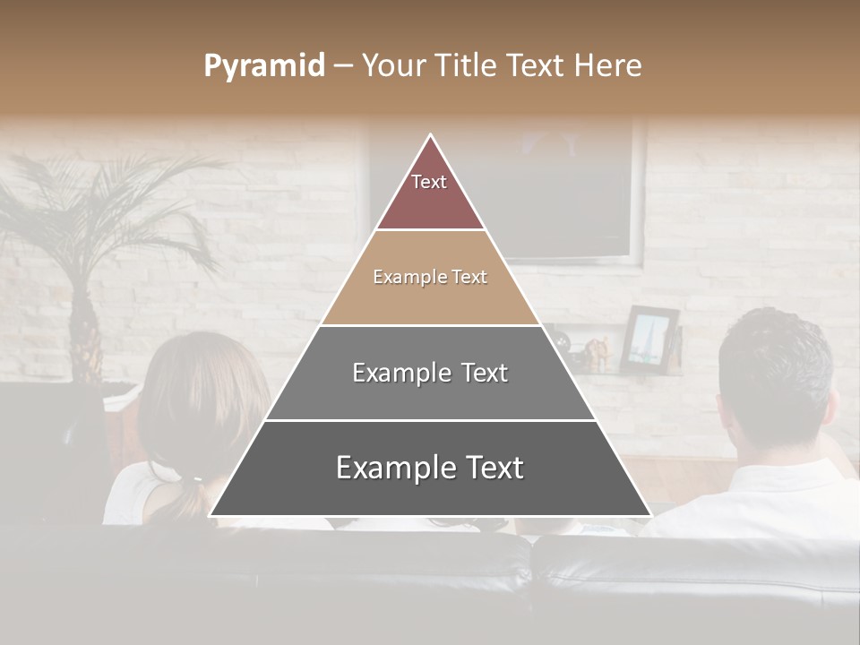 Father Laugh Casual PowerPoint Template