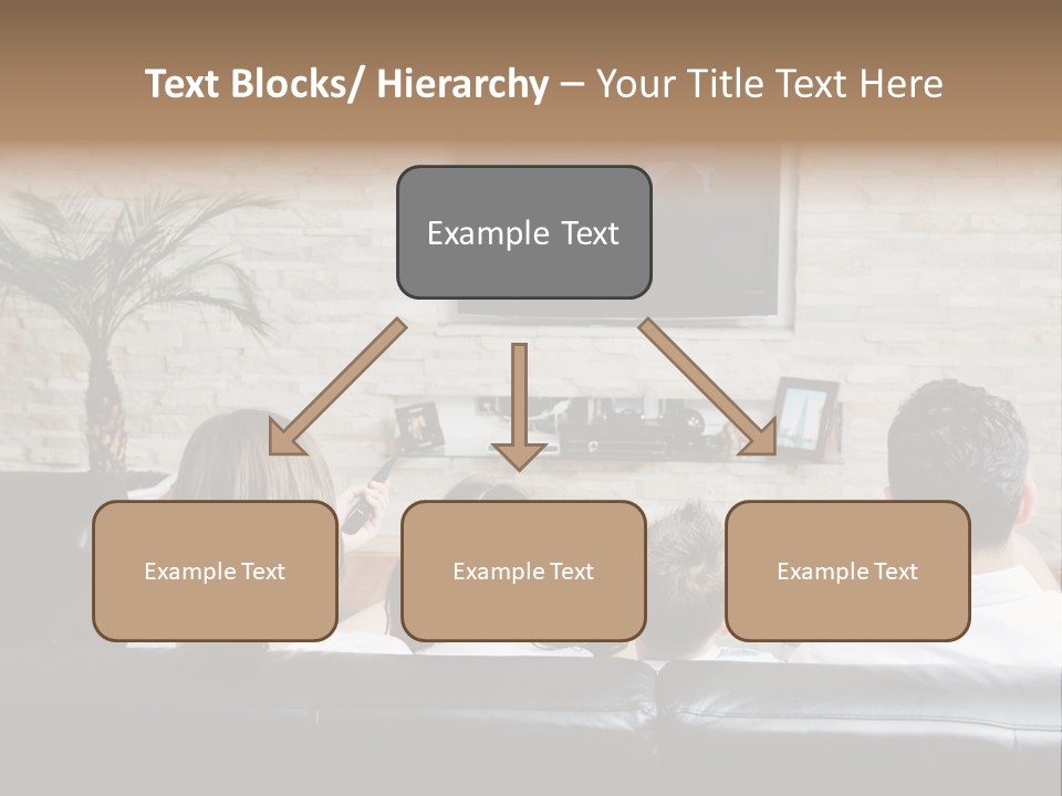 Father Laugh Casual PowerPoint Template