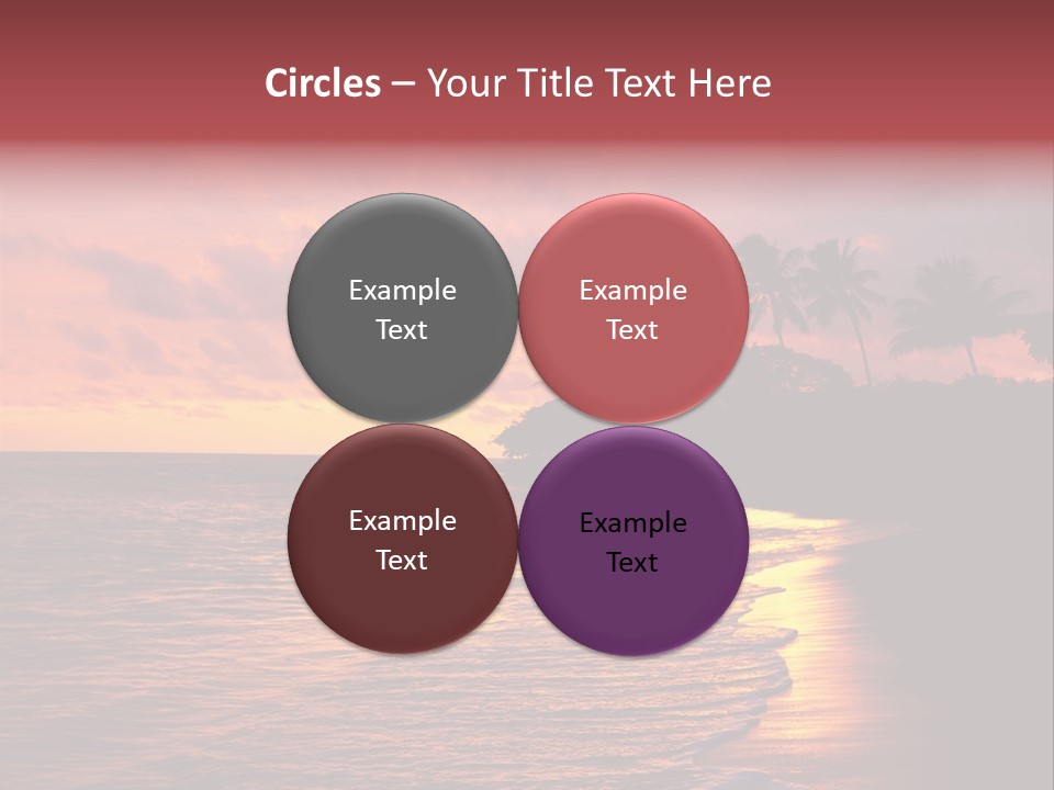 Resort Beach Travel PowerPoint Template