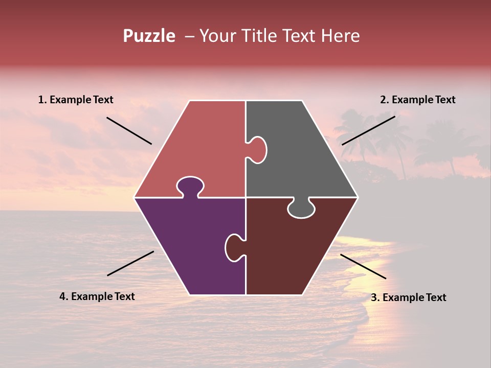 Resort Beach Travel PowerPoint Template