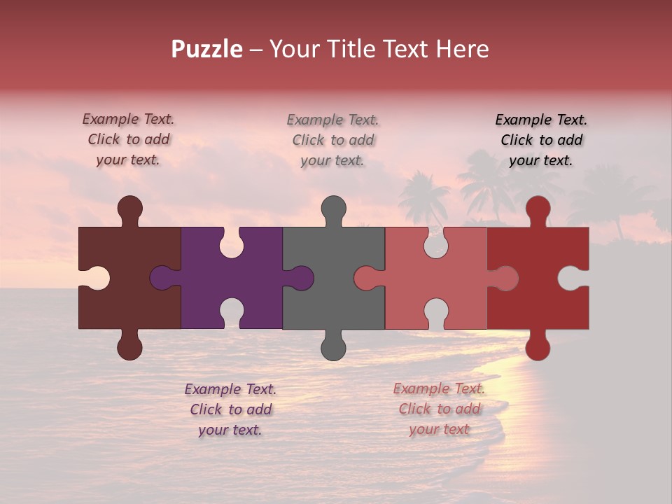 Resort Beach Travel PowerPoint Template