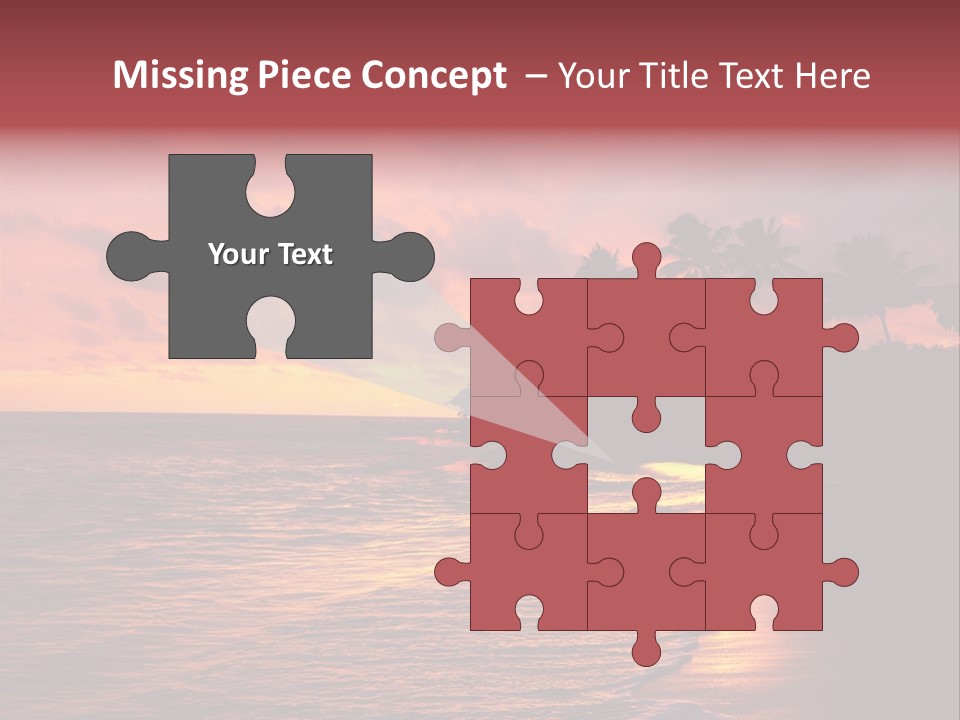 Resort Beach Travel PowerPoint Template