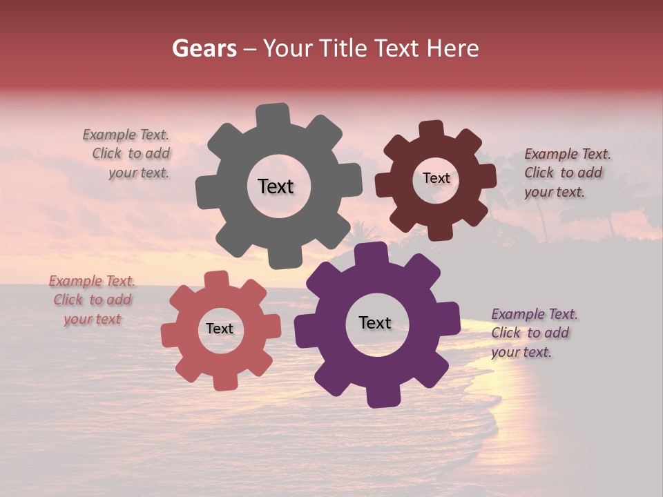 Resort Beach Travel PowerPoint Template