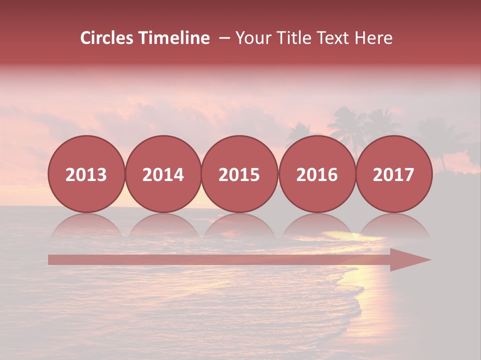 Resort Beach Travel PowerPoint Template