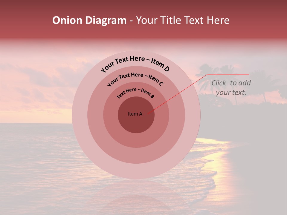 Resort Beach Travel PowerPoint Template