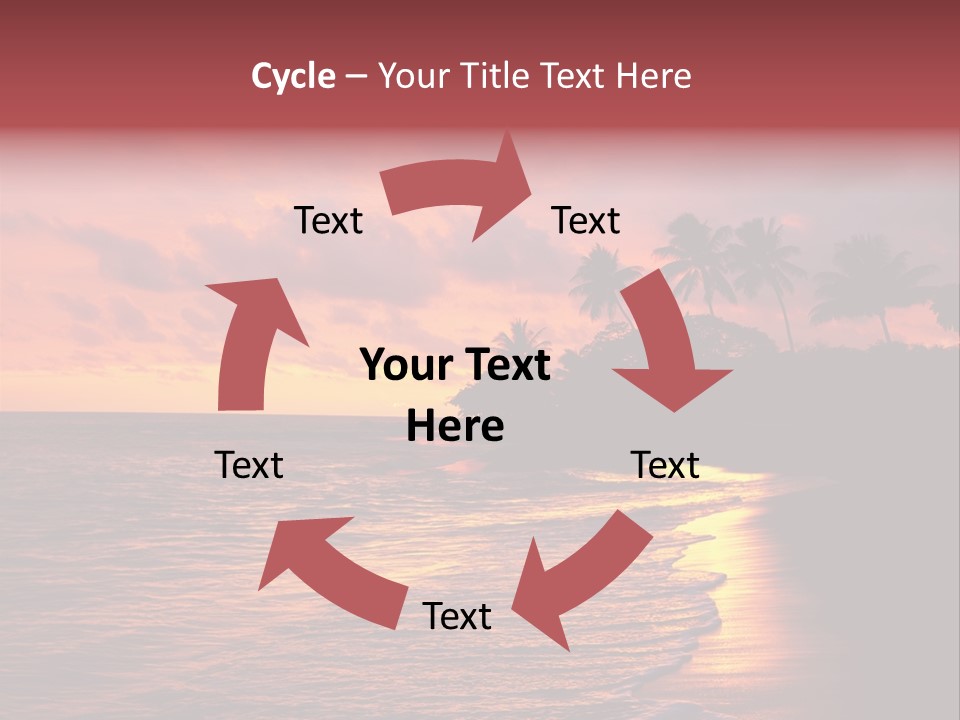 Resort Beach Travel PowerPoint Template