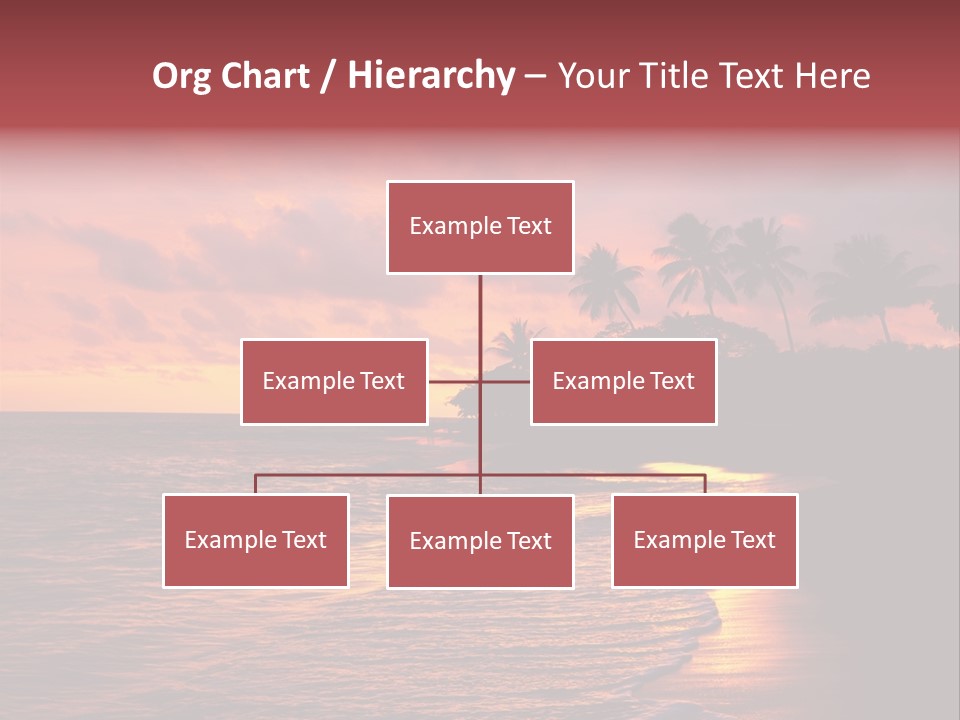 Resort Beach Travel PowerPoint Template