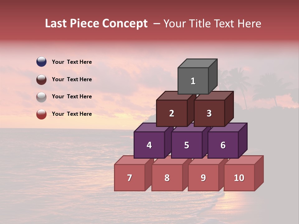 Resort Beach Travel PowerPoint Template