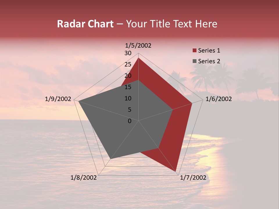 Resort Beach Travel PowerPoint Template
