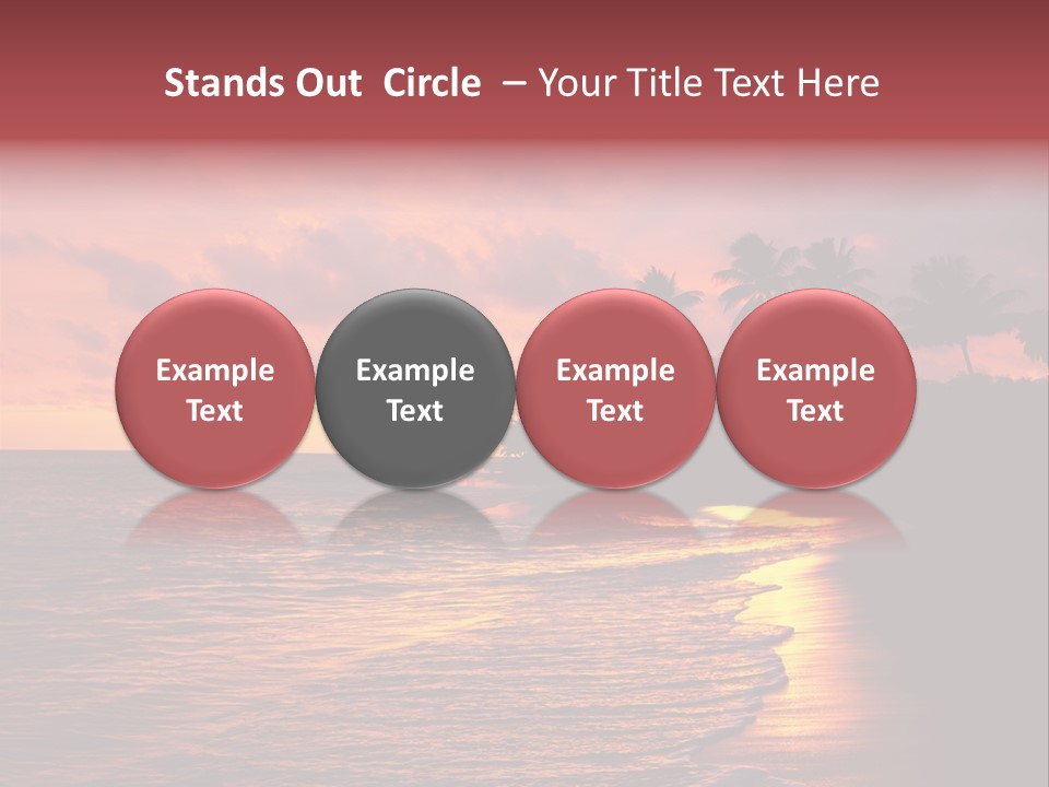 Resort Beach Travel PowerPoint Template