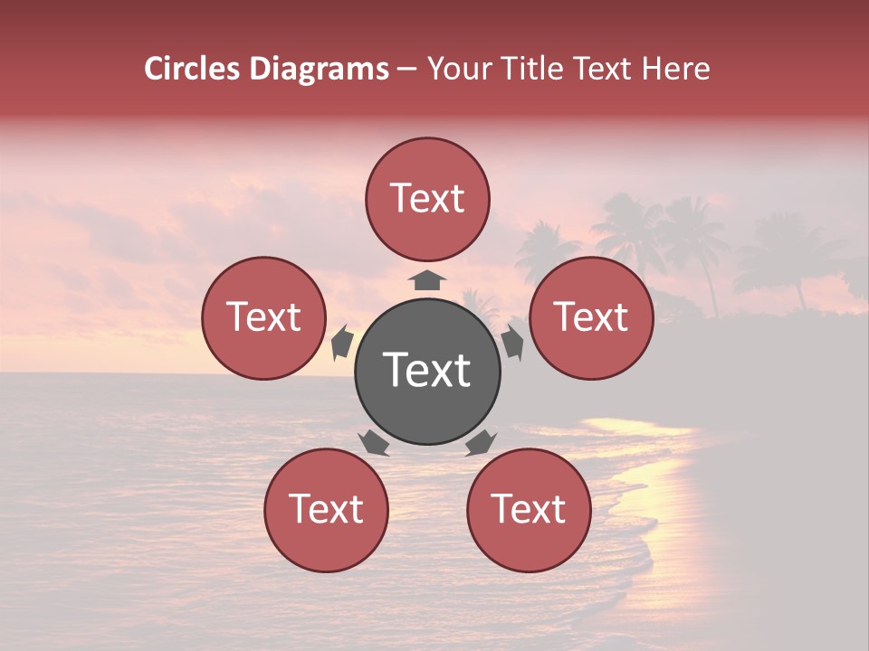 Resort Beach Travel PowerPoint Template