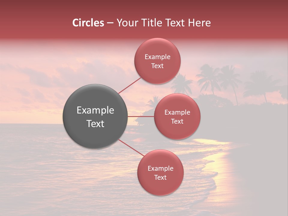 Resort Beach Travel PowerPoint Template