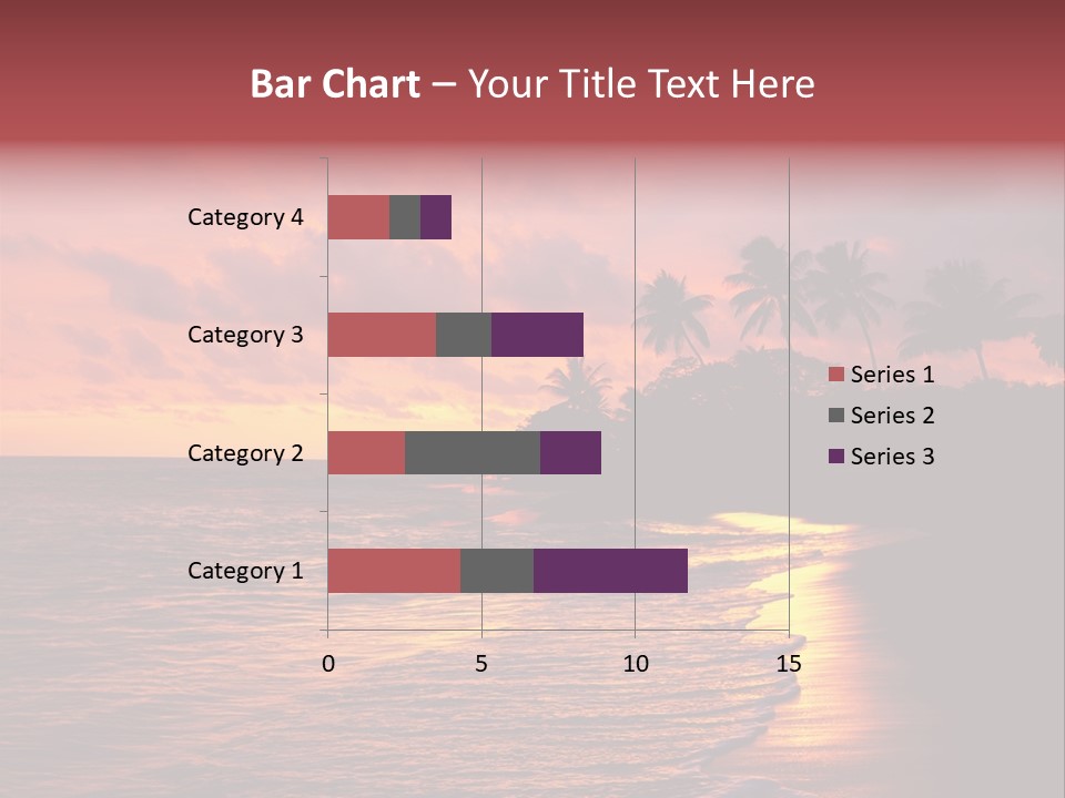 Resort Beach Travel PowerPoint Template