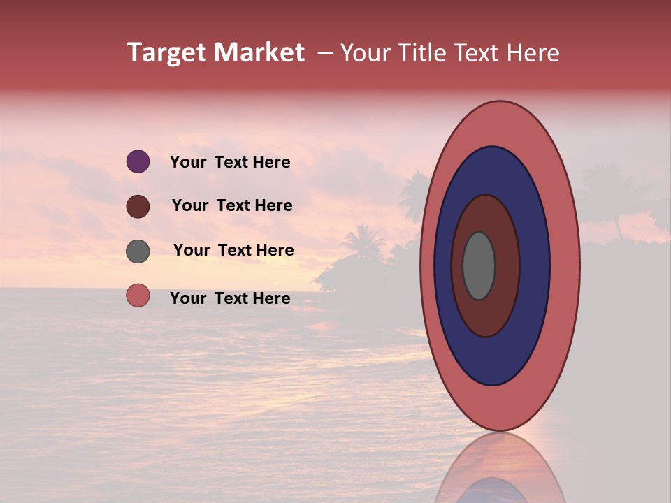 Resort Beach Travel PowerPoint Template