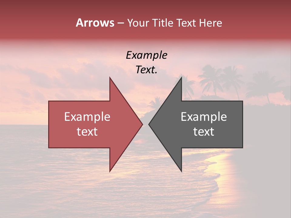 Resort Beach Travel PowerPoint Template