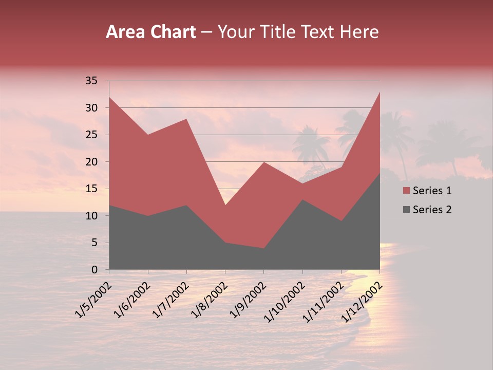 Resort Beach Travel PowerPoint Template