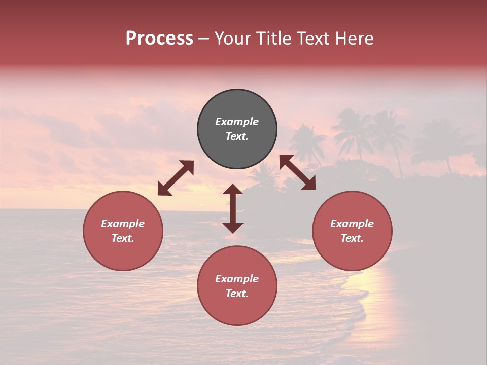 Resort Beach Travel PowerPoint Template