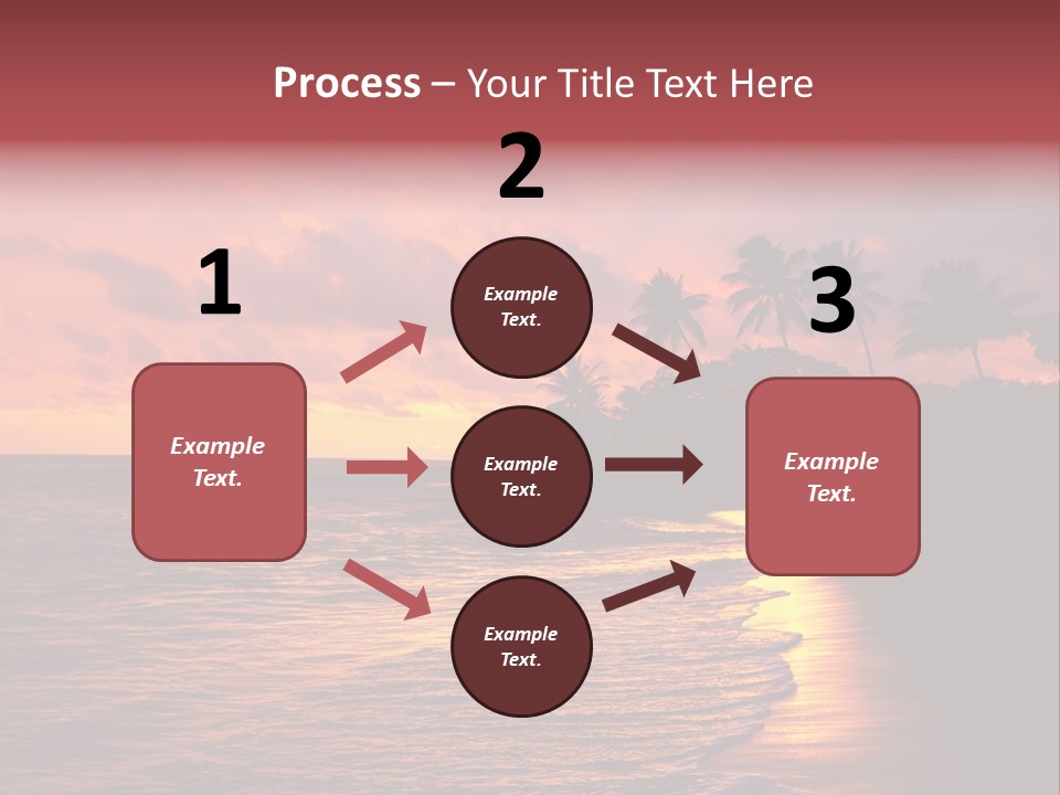 Resort Beach Travel PowerPoint Template