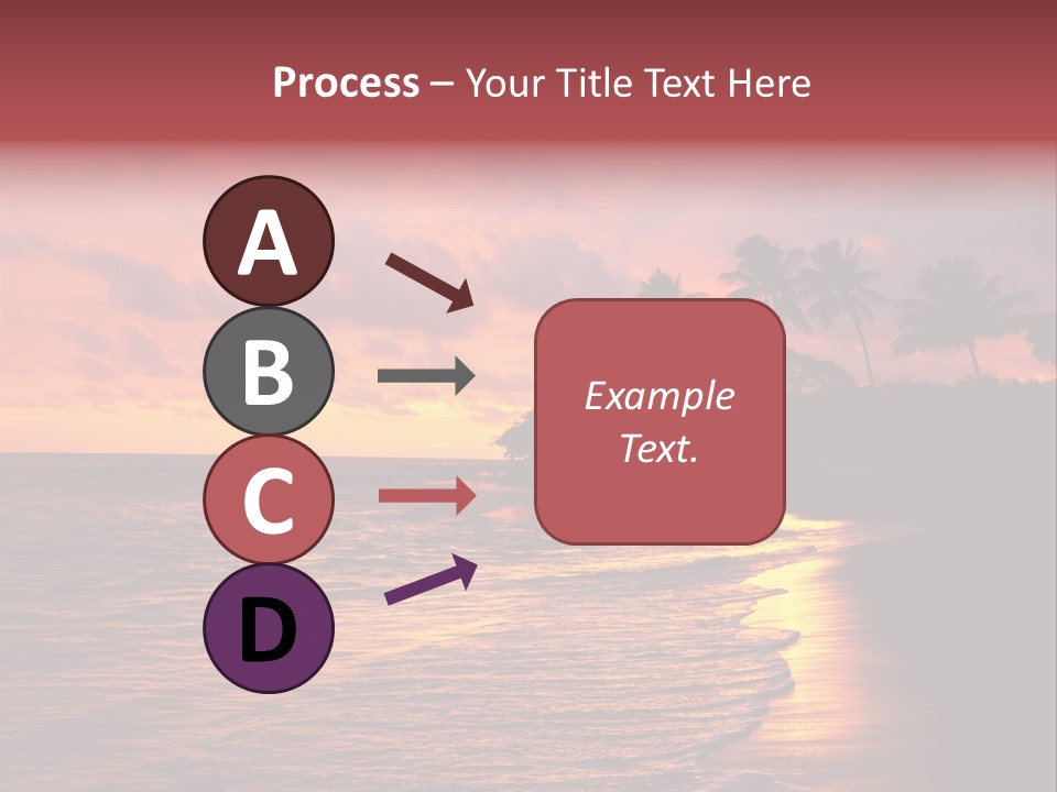 Resort Beach Travel PowerPoint Template