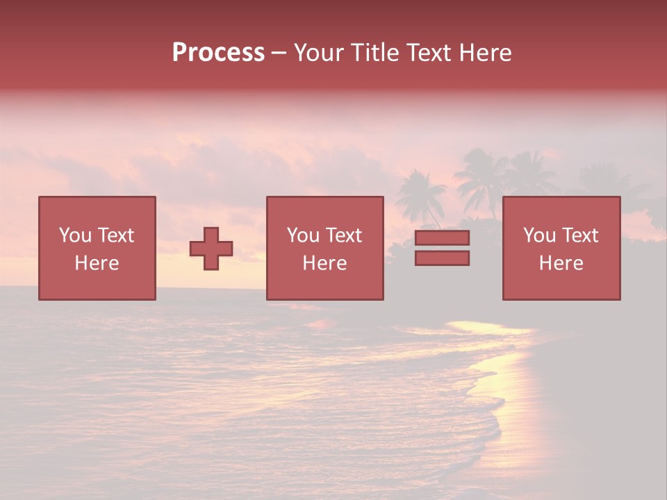 Resort Beach Travel PowerPoint Template
