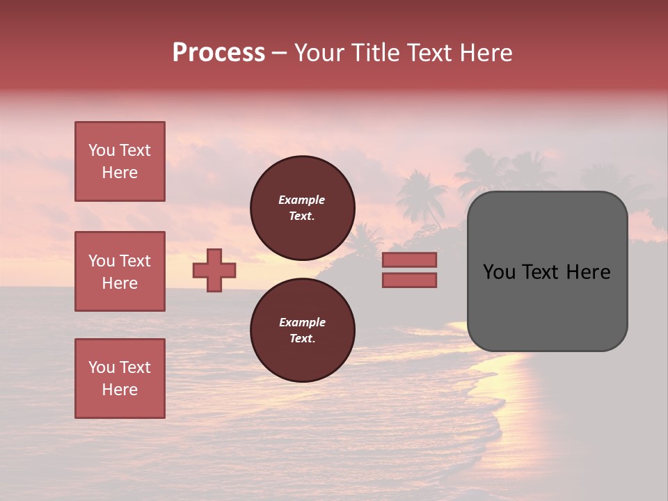 Resort Beach Travel PowerPoint Template