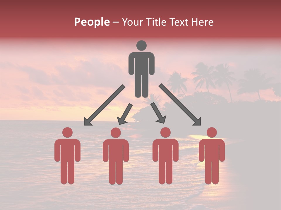 Resort Beach Travel PowerPoint Template