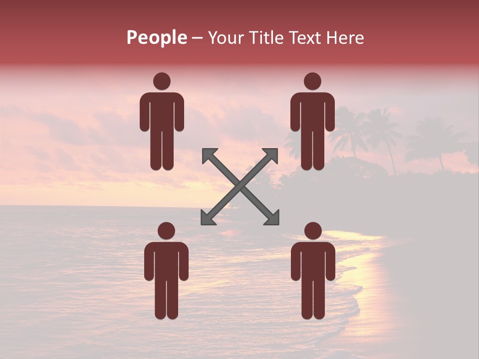 Resort Beach Travel PowerPoint Template