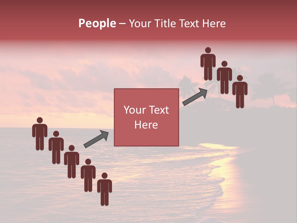 Resort Beach Travel PowerPoint Template