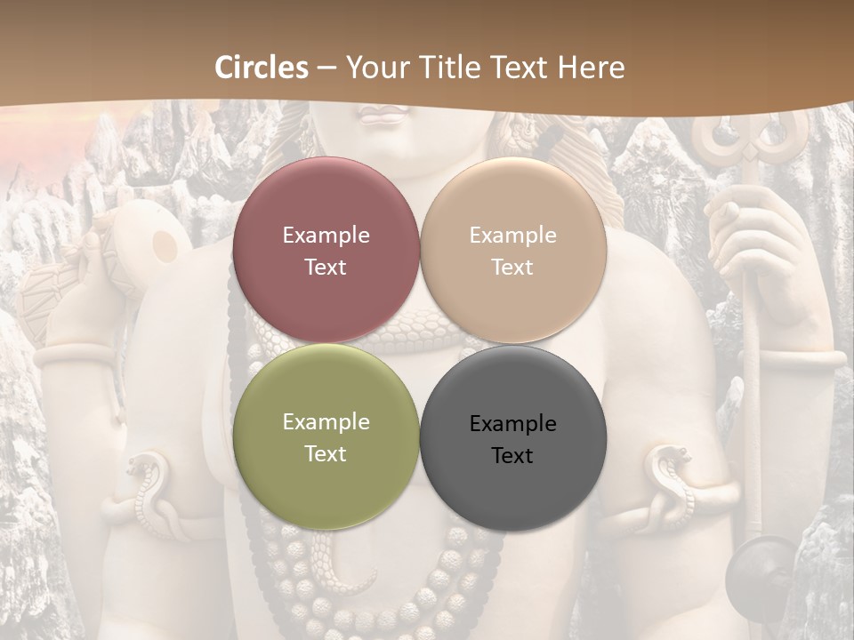 Gesture Outdoors Mythology PowerPoint Template