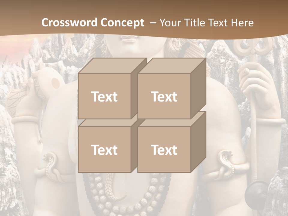 Gesture Outdoors Mythology PowerPoint Template