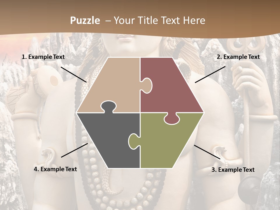 Gesture Outdoors Mythology PowerPoint Template