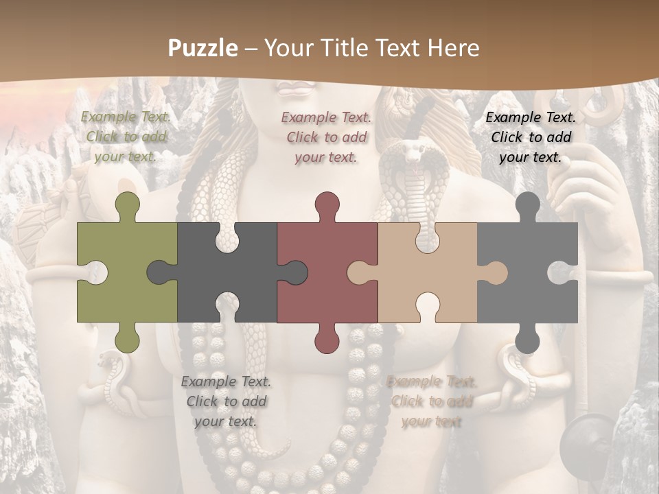 Gesture Outdoors Mythology PowerPoint Template