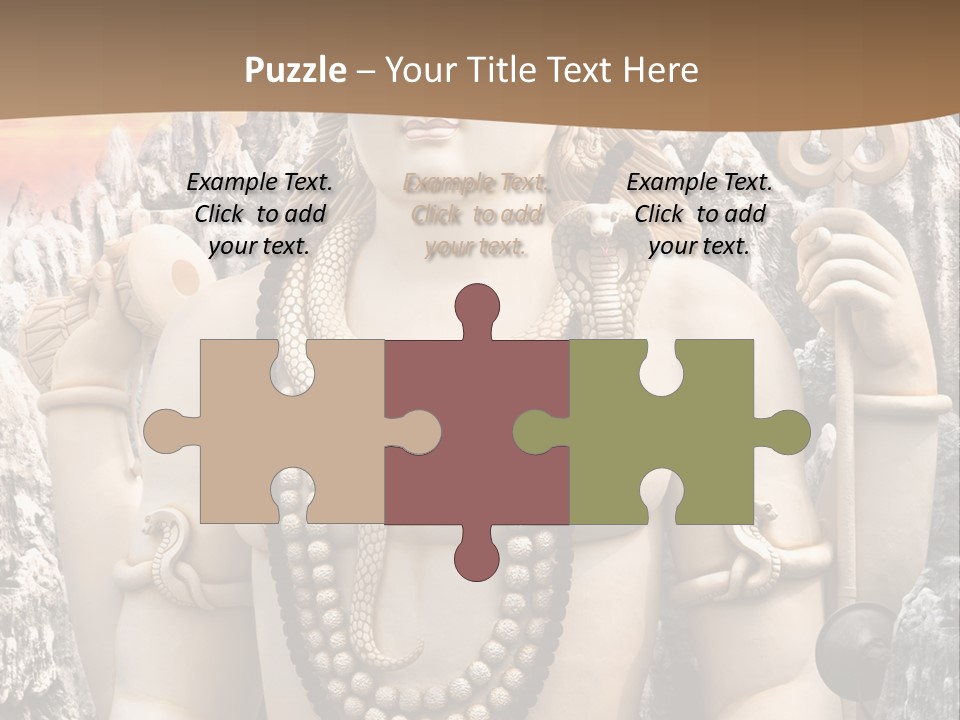 Gesture Outdoors Mythology PowerPoint Template