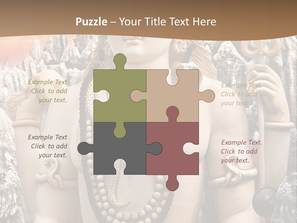 Gesture Outdoors Mythology PowerPoint Template