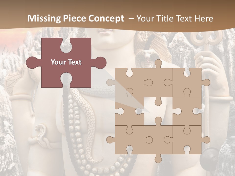 Gesture Outdoors Mythology PowerPoint Template