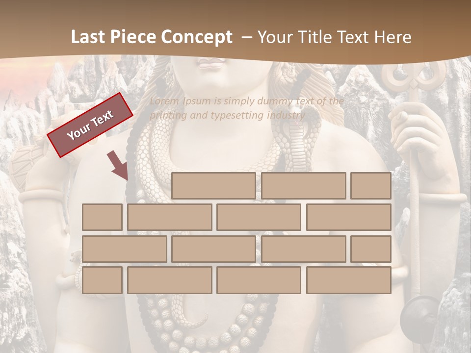 Gesture Outdoors Mythology PowerPoint Template