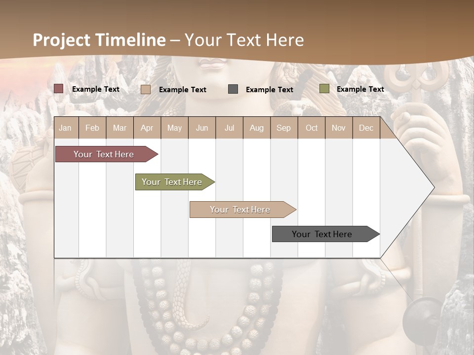 Gesture Outdoors Mythology PowerPoint Template