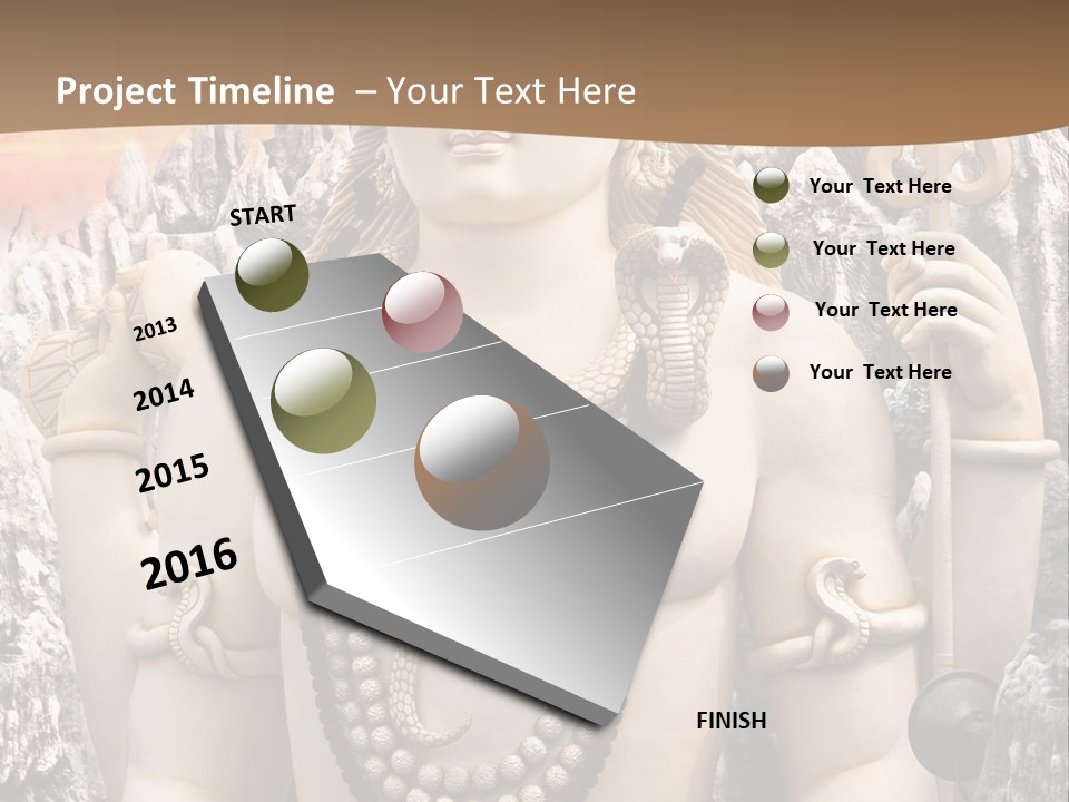 Gesture Outdoors Mythology PowerPoint Template