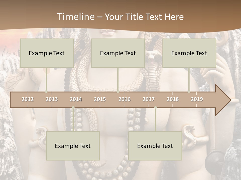 Gesture Outdoors Mythology PowerPoint Template