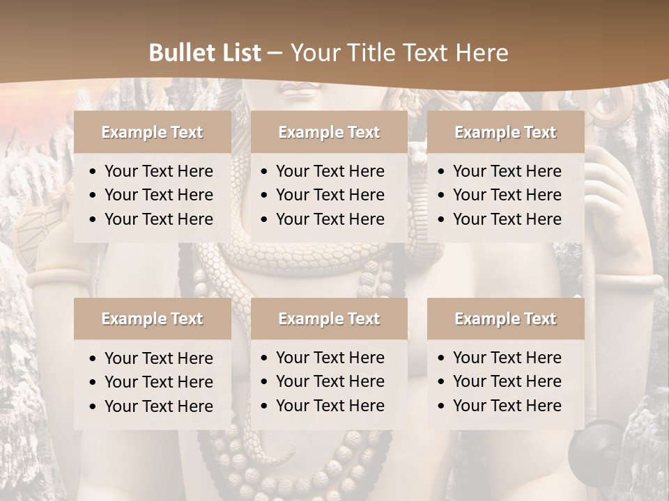 Gesture Outdoors Mythology PowerPoint Template