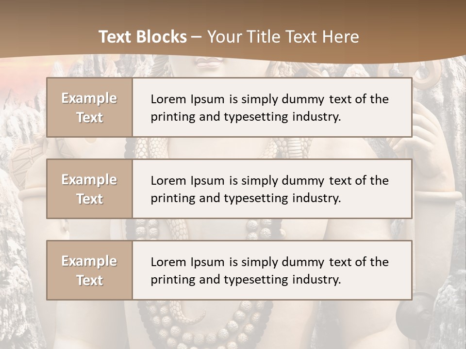 Gesture Outdoors Mythology PowerPoint Template