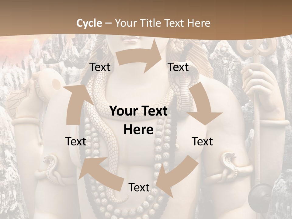 Gesture Outdoors Mythology PowerPoint Template